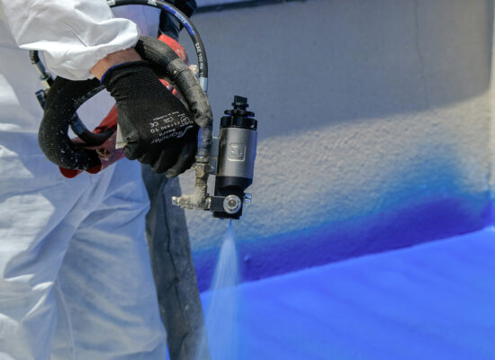 industrial spray painting in edinburgh